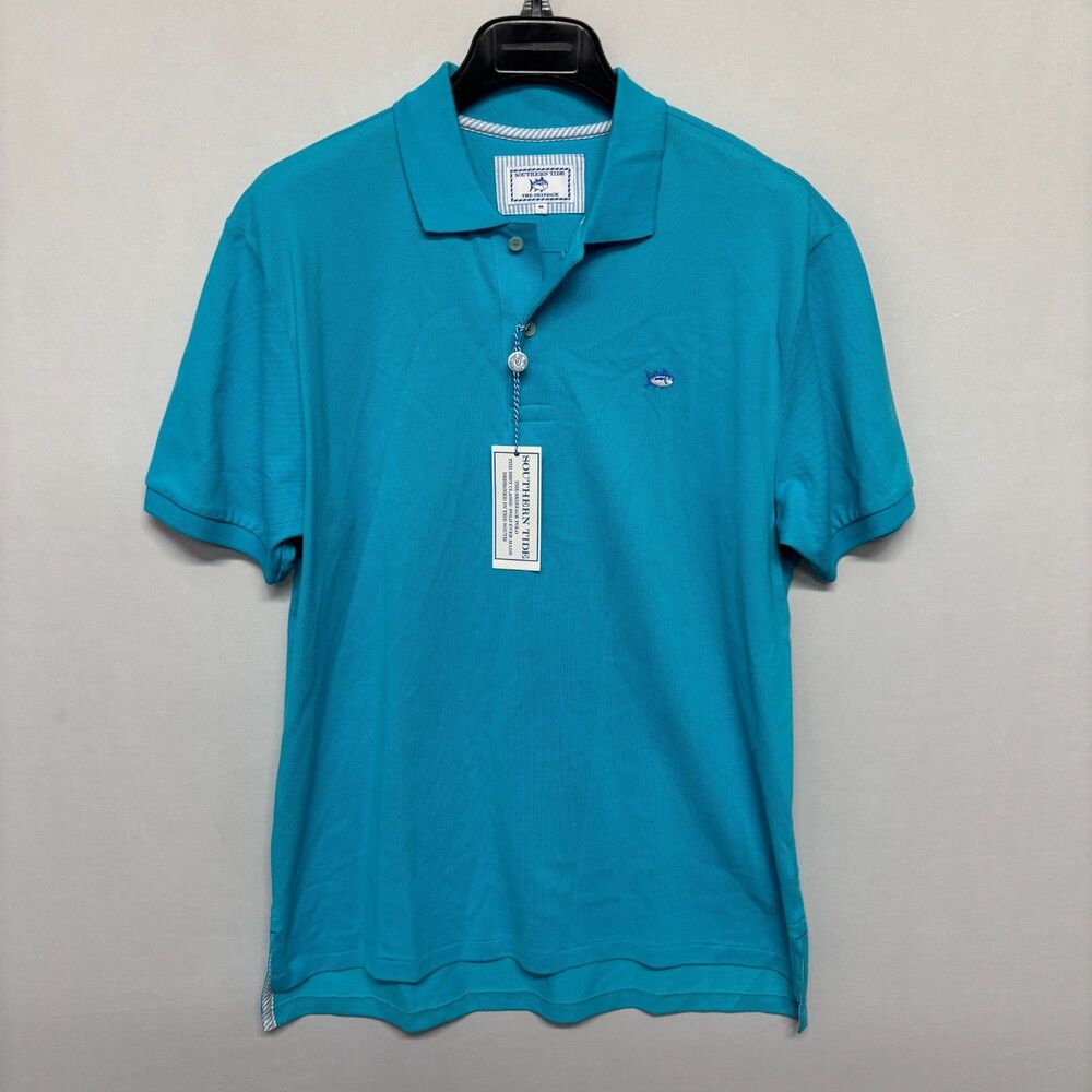 NWT Southern Tide The Skipjack Men Short Sleeve Polo Shirt Size Medium D134 -19